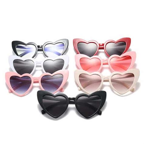 Vintage Cat Eye Heart Shaped Glasses