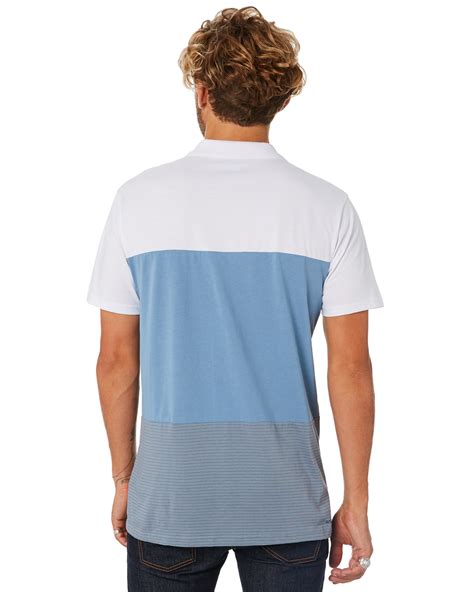 Rip Curl Sector Mens Ss Polo Shirt - Denim Blue | SurfStitch