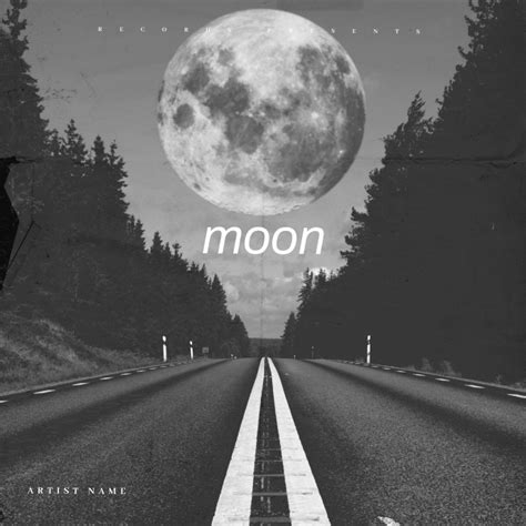 Moon Album Cover Art Template | PosterMyWall