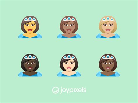 The JoyPixels Princess Emoji - Version 5.0 by JoyPixels on Dribbble