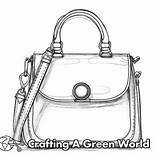 Purse Coloring Pages  Free & Printable sketch template