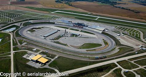 aerial photograph Iowa Speedway, Newton, Iowa | Aerial Archives ...