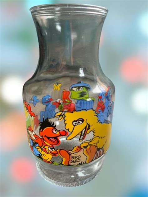 Vintage Sesame Street Juice Carafe - Etsy