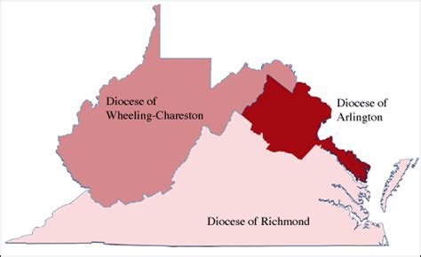 Boundary Map of the Diocese