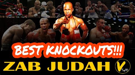 10 Zab Judah Greatest Knockouts - YouTube