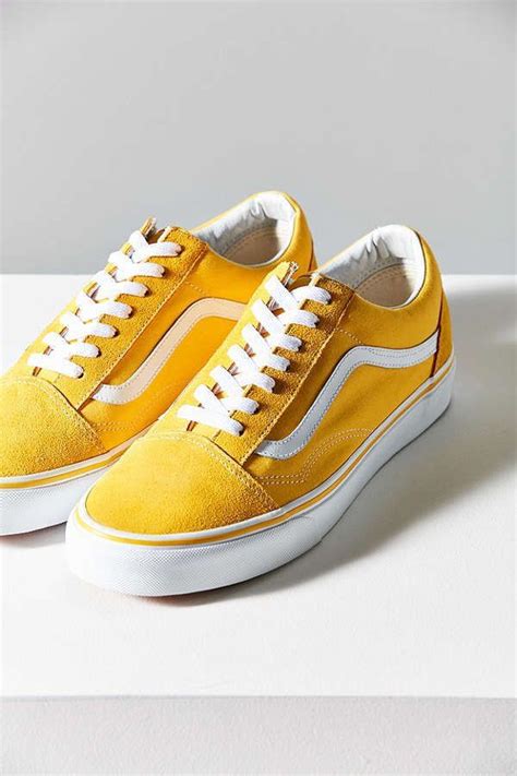 6. Suede Old Skool Vans (mustard yellow) | Vans suede, Sneakers, Trendy sneakers