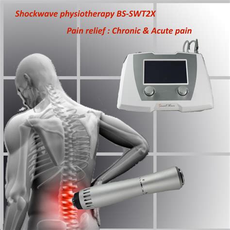 Excellent Back Pain Relief ESWT Shockwave Therapy Machine , Shockwave Physiotherapy Machine