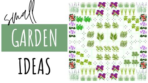 3 Small Garden Design Templates ~ Under 100 Square Feet - Embracing Harvest