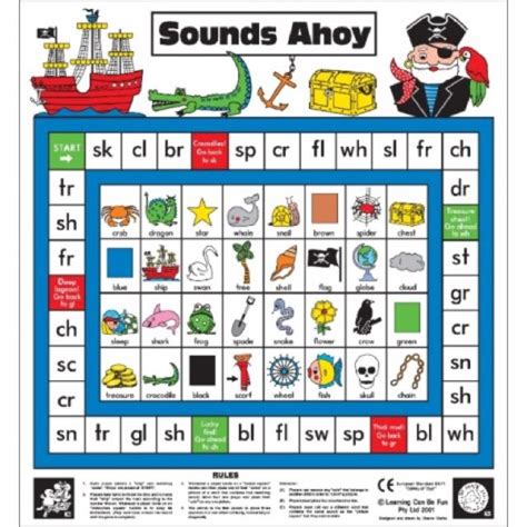 Phonics Game ( Australia ) : Sounds Ahoy, Toys & Games, Board Games & Cards on Carousell