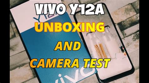 Vivo Y12A Unboxing + Camera Test - YouTube