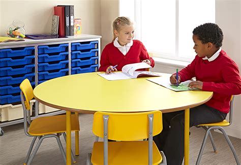 Circular Nursery Table Pack of 2 - Classroom Tables | Early Learning ...