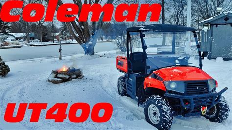 Coleman Outfitter 400cc UT400 UTV Review - YouTube