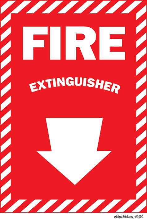 Arrow Fire Extinguisher Signage | ubicaciondepersonas.cdmx.gob.mx