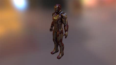 Iron Man Mark 42 - Download Free 3D model by HardHunter (@username2121 ...