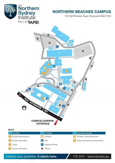 Tafe Ultimo Campus Map