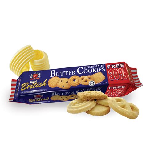 GPR Royal British Butter Cookies 141g | GPR Cookies