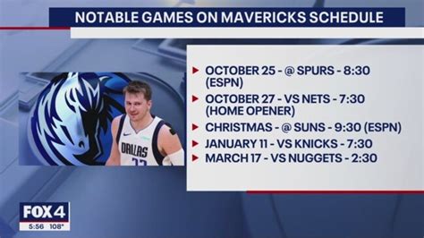 Dallas Mavericks Schedule 2024 25 - Ilsa Raquel