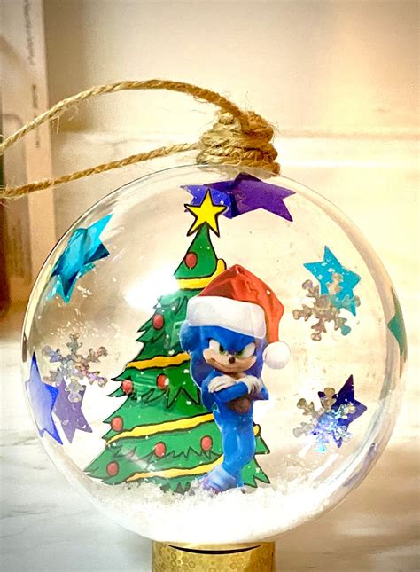 Sonic Christmas Ornaments, Tails, Knuckles, Kids, Sonic Fan, Sonic Birthday, Sonic the Hedgehog ...