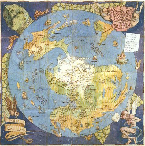 Discworld Map | Disc World | Pinterest