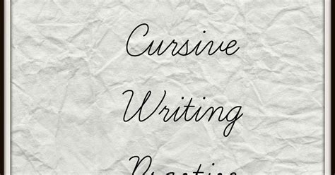 How To Write Cursive Writing For Kids Video And Apps For iPhone And iPad ~ Parenting Times
