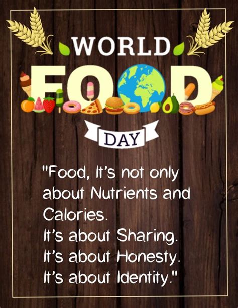 Celebrate World Food Day with Inspiring Quotes