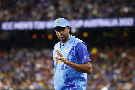 Ravichandran Ashwin watches on during the game | ESPNcricinfo.com