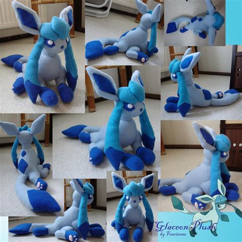 Glaceon plush by Fenrienne on DeviantArt