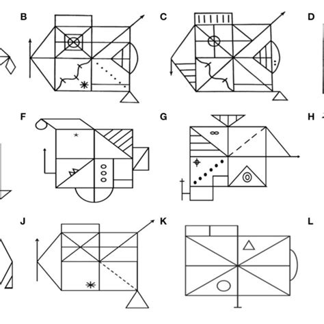 | The 18 scoring units of the Rey-Osterrieth Complex Figure. | Download ...