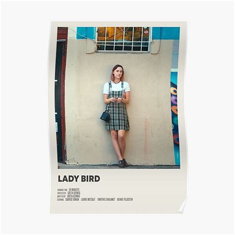 "Lady Bird movie poster" Poster for Sale by varietyofstuff | Redbubble