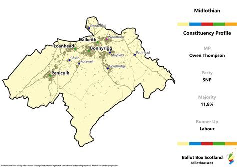 Midlothian Constituency Map – Ballot Box Scotland