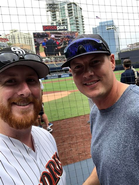 Rolled in to support our Padres vs. Padres. Ran into an all time great ...