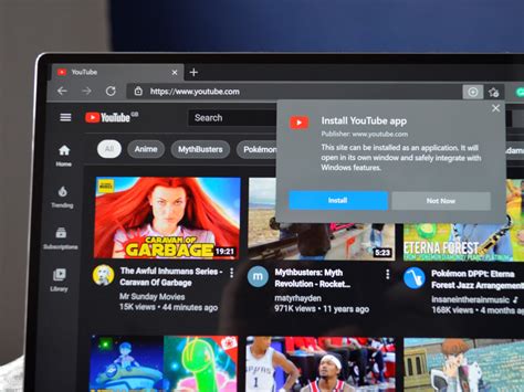 YouTube is now a PWA, but don't get too excited yet | Windows Central