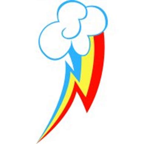 Rainbow Dash Cutie Mark | Brands of the World™ | Download vector logos and logotypes
