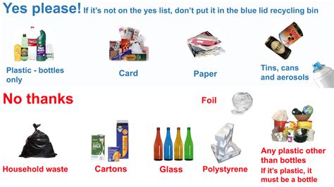 What can I put in my recycling bin?