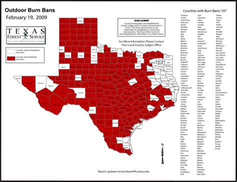 Texas Burn Ban Map - My Firefighter Nation