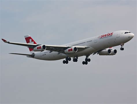 SWISS Fleet Airbus A340-300 Details and Pictures. SWISS Fleet Airbus ...