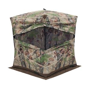 Barronett Blinds OX 5 3 Person Pop-Up Hunting Blind Backwoods in Camo ...