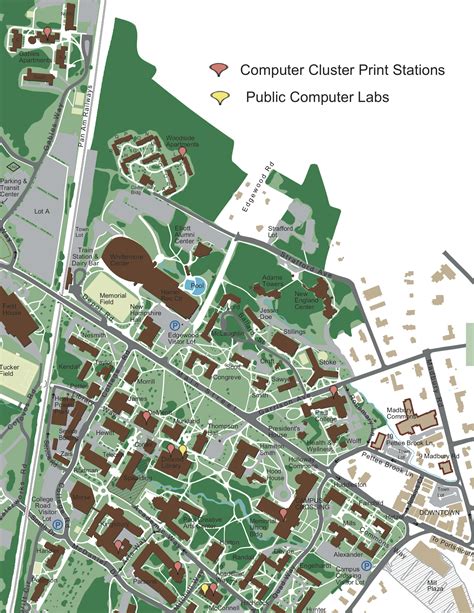 Computer Labs and Printing Locations