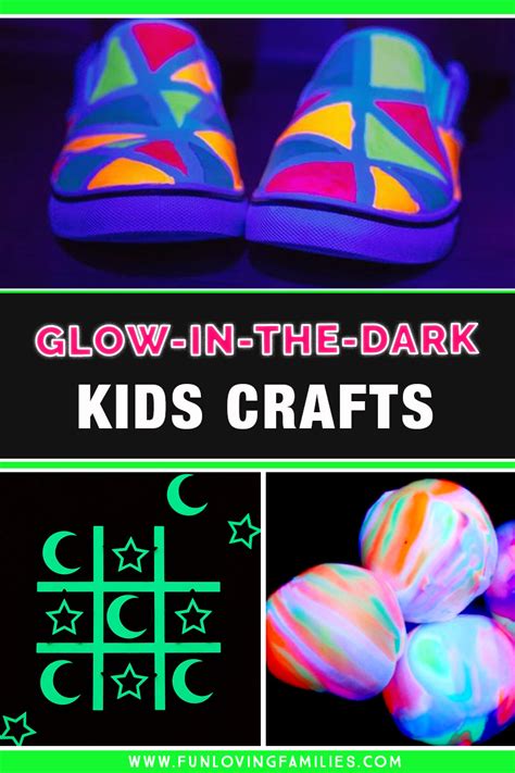 9 Easy Glow-In-The-Dark Crafts for Kids - Fun Loving Families