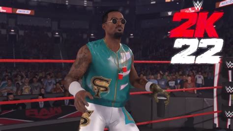 WWE 2K22 - Montez Ford (Entrance, Signature, Finisher) - YouTube