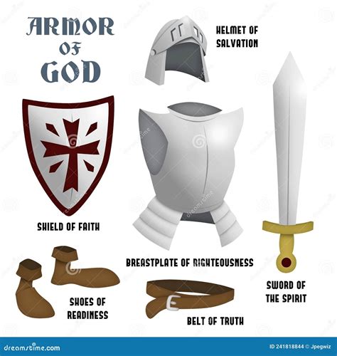 Armor of God Illustration stock illustration. Illustration of ...