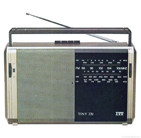 ITT Tiny 220 Portable AM/FM Radio Manual | HiFi Engine