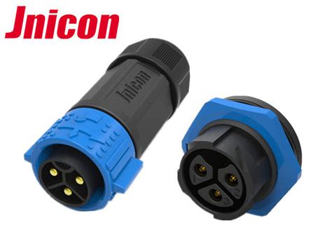 Male Female Waterproof Circular Connectors , 3 Pin Circular Connector IP67