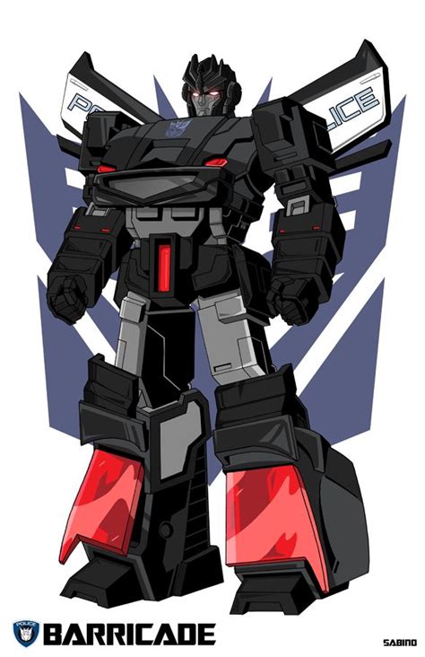 Transformers - Barricade by AJ Sabino * | Transformers art ...