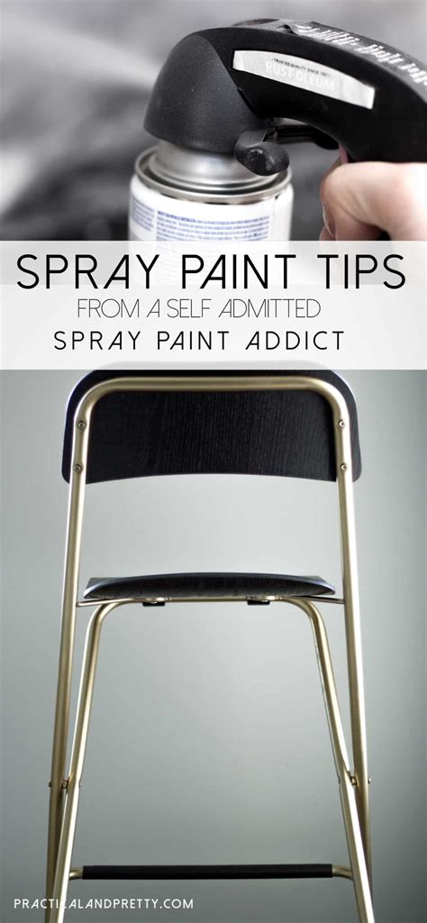 Spray Paint Tips and Tricks from a Self Admitted Spray Paint Addict - Practical and Pretty