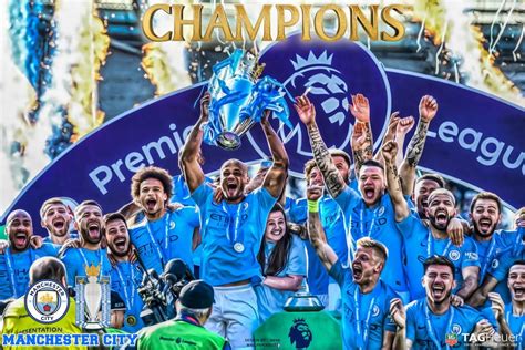 Manchester City Premier League Champions 2019 Wallpapers | Premier league champions, Manchester ...