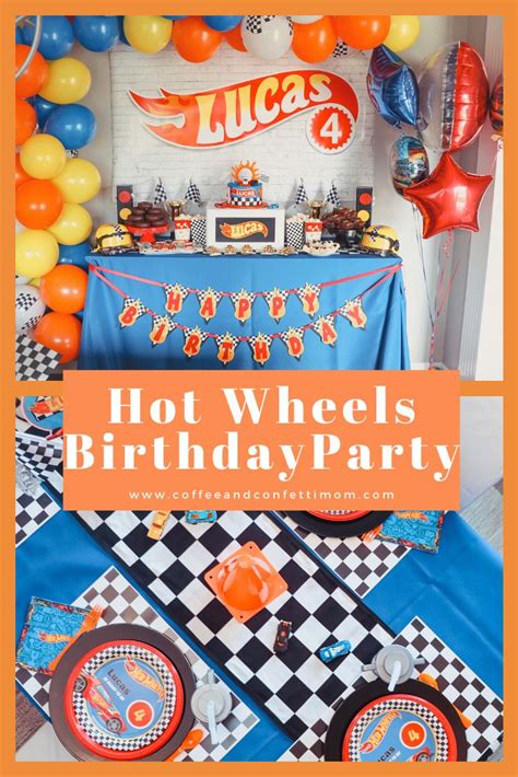 Hot Wheels Birthday Party At Home While Social Distancing - | Hotwheels ...