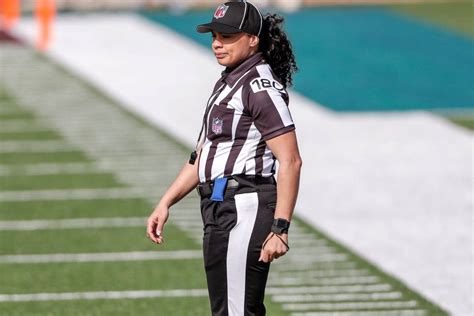 Maia Chaka becomes first Black woman to officiate in the NFL - The Athletic