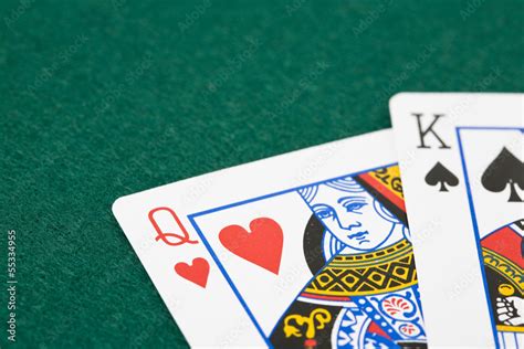 King and queen playing cards Stock Photo | Adobe Stock