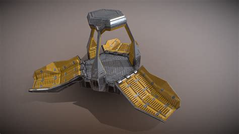 Orbital Drop Pod - 3D model by Lynx88 [1136d31] - Sketchfab